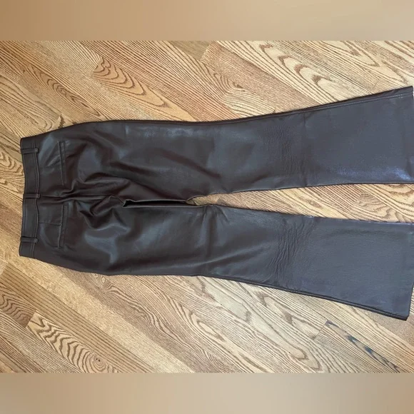 Babaton (Aritzia) faux leather Program Pants - Picture 6 of 6